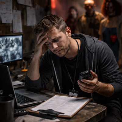 Busy haunt manager