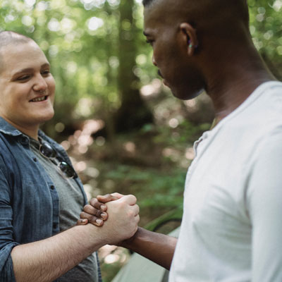 Actor greeting